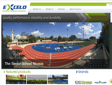 Tablet Screenshot of excelo.com.cy